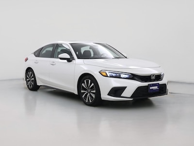 White 2023 Honda Civic EX-L