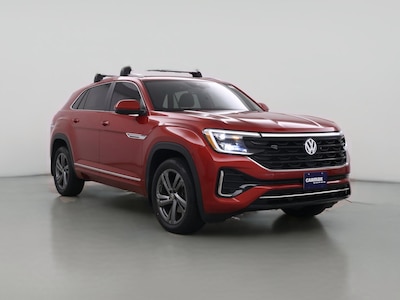 Red 2024 Volkswagen Atlas Cross Sport SEL R-Line