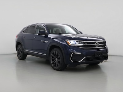 Blue 2020 Volkswagen Atlas Cross Sport SEL R-Line