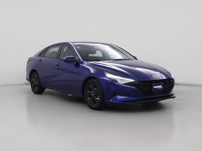 Blue 2021 Hyundai Elantra SEL