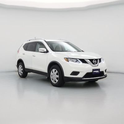 White 2016 Nissan Rogue S