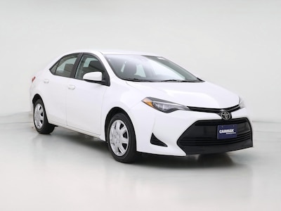 White 2019 Toyota Corolla LE