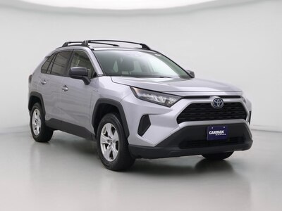Silver 2020 Toyota RAV4 Hybrid LE
