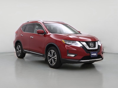 Red 2017 Nissan Rogue SL