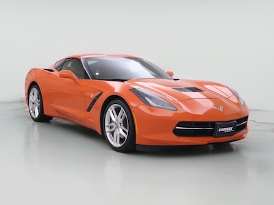 Orange 2019 Chevrolet Corvette Stingray