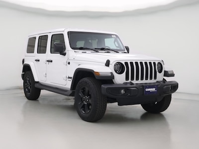 White 2021 Jeep Wrangler Unlimited Sahara Altitude