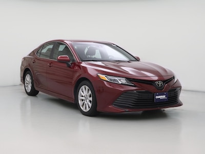 Red 2018 Toyota Camry LE