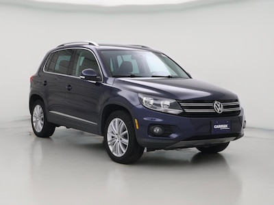Blue 2015 Volkswagen Tiguan SE