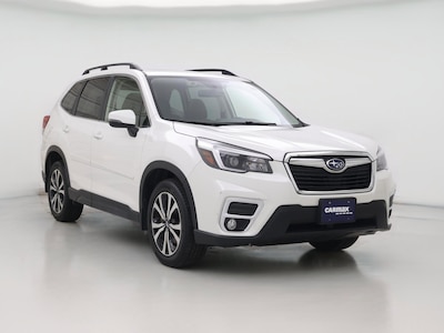 White 2021 Subaru Forester Limited