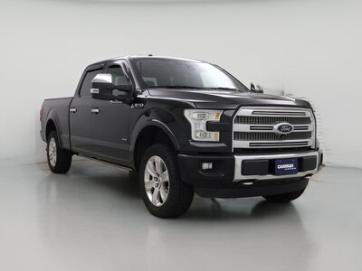 Black 2015 Ford F150 Platinum