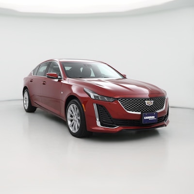 Red 2020 Cadillac CT5 Luxury
