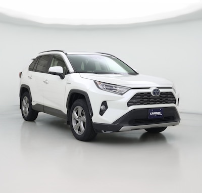 White 2019 Toyota RAV4 Hybrid Limited