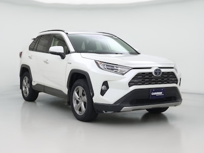 White 2019 Toyota RAV4 Hybrid Limited