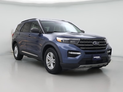 Blue 2020 Ford Explorer XLT