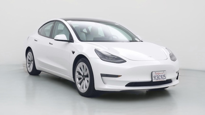 2022 Tesla Model 3 Long Range Hero Image