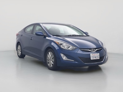 Blue 2014 Hyundai Elantra SE