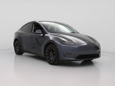 Gray 2023 Tesla Model Y Performance