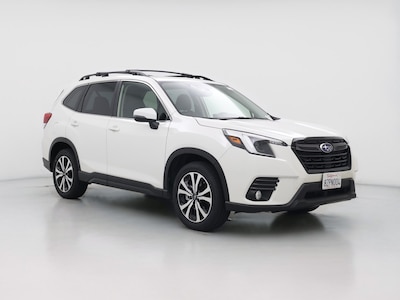 White 2022 Subaru Forester Limited