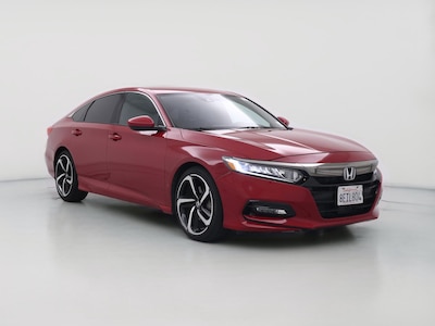 Red 2018 Honda Accord Sport