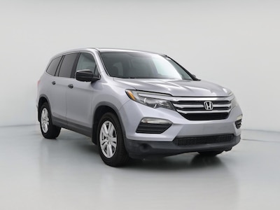 Silver 2016 Honda Pilot LX