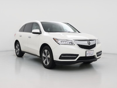 White 2016 Acura MDX