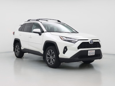 White 2022 Toyota RAV4 Hybrid XLE Premium