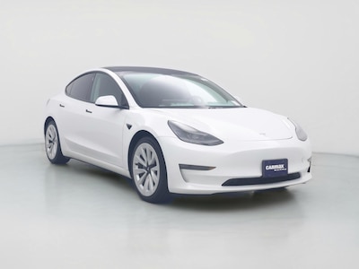 White 2021 Tesla Model 3 Long Range