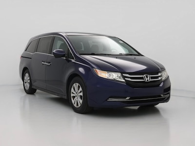 Blue 2015 Honda Odyssey EX