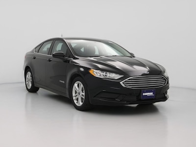 Black 2018 Ford Fusion Hybrid SE