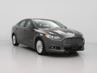 Gray 2016 Ford Fusion Hybrid SE
