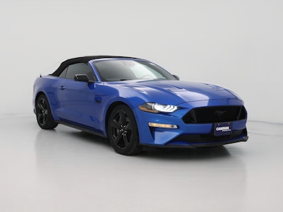 Blue 2021 Ford Mustang GT Premium