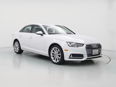 White 2019 Audi A4 Premium