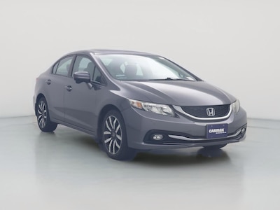 Gray 2015 Honda Civic EX-L