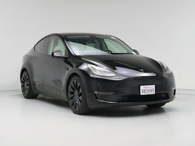 Black 2022 Tesla Model Y Performance