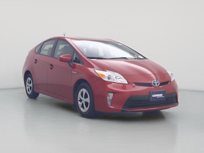 Red 2014 Toyota Prius Three