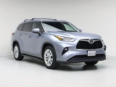 Blue 2021 Toyota Highlander Limited
