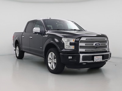 Black 2016 Ford F150 Platinum