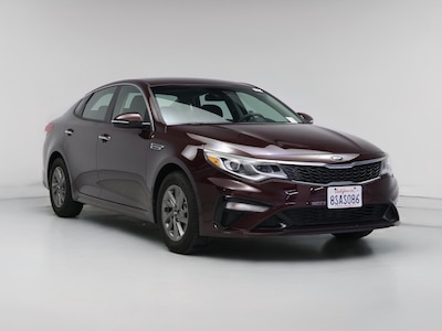 Red 2020 Kia Optima LX