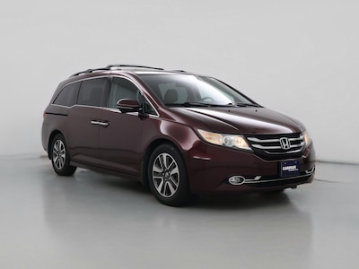 Red 2014 Honda Odyssey Touring