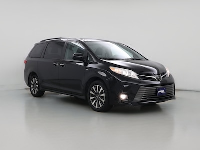 Black 2020 Toyota Sienna XLE Premium