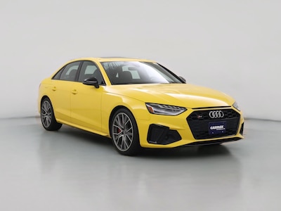 Yellow 2020 Audi S4 Premium Plus
