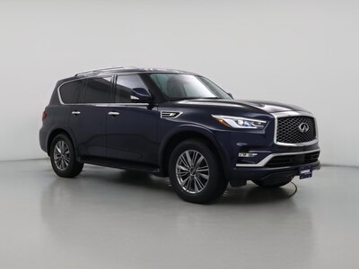 Blue 2021 Infiniti QX80 Luxe
