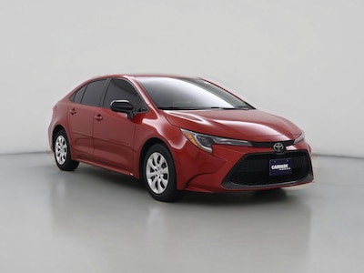 Red 2021 Toyota Corolla LE