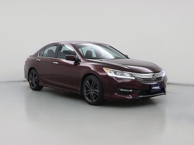 Red 2016 Honda Accord Sport