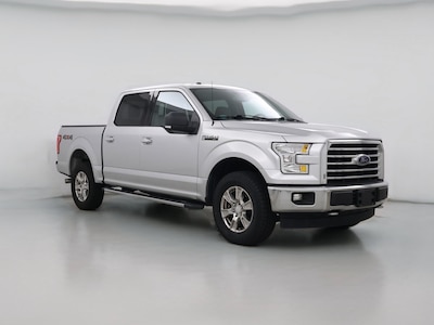 Silver 2017 Ford F150 XLT