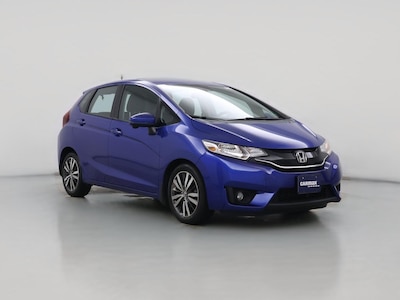 Blue 2015 Honda Fit EX