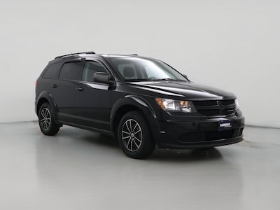 Black 2018 Dodge Journey SE