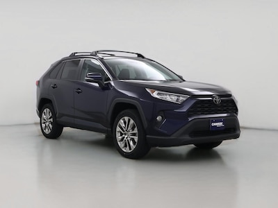 Blue 2021 Toyota RAV4 XLE Premium