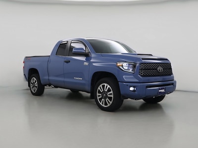 Blue 2020 Toyota Tundra SR5
