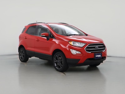 Red 2018 Ford EcoSport SE